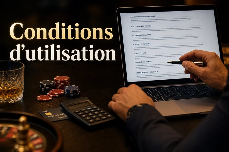 Conditions d'utilisation