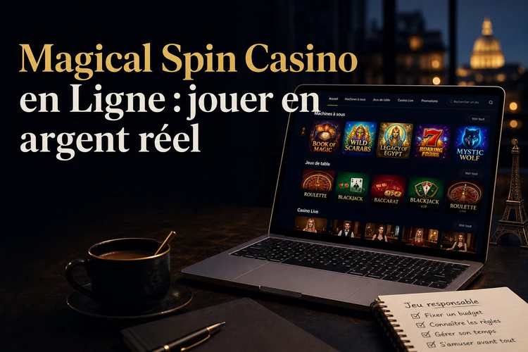 Magical Spin Casino en Ligne: jouer en argent réel