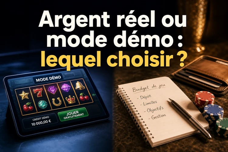 Argent réel ou mode démo: lequel choisir?
