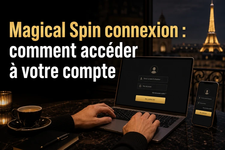 Magical Spin connexion: comment accéder à votre compte