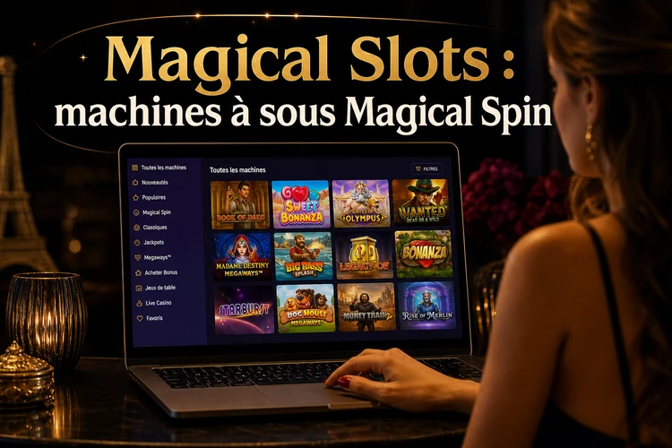 Magical Slots: les machines à sous disponibles chez Magical Spin