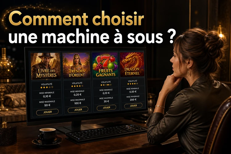 Comment choisir une machine à sous?